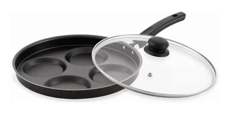 Frigideira Para 4 Ovos Antiaderente Dona Chefa Linha Gourmet Imagem de Frigideira Para 4 Ovos Antiaderente Dona Chefa Linha Gourmet