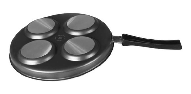 Frigideira Para 4 Ovos Antiaderente Dona Chefa Linha Gourmet Imagem de Frigideira Para 4 Ovos Antiaderente Dona Chefa Linha Gourmet