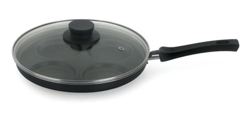 Frigideira Para 4 Ovos Antiaderente Dona Chefa Linha Gourmet Imagem de Frigideira Para 4 Ovos Antiaderente Dona Chefa Linha Gourmet