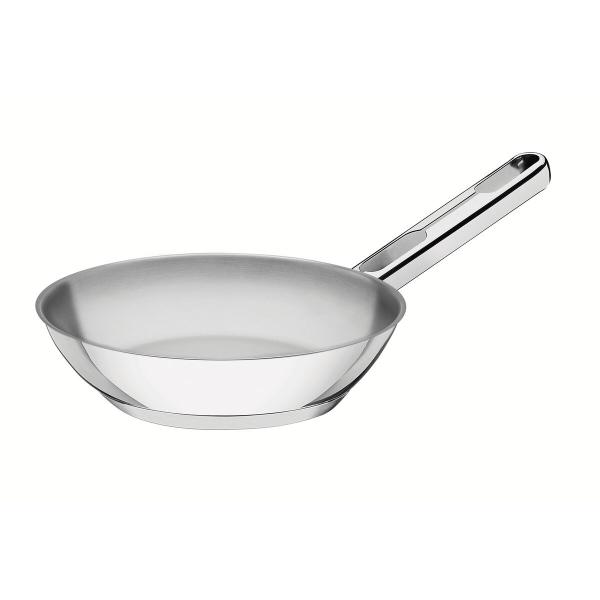 Frigideira para Indução Gás Allegra 24cm Triplo Inox Cozimento Rápido Tramontina Imagem de Frigideira para Indução Gás Allegra 24cm Triplo Inox Cozimento Rápido Tramontina