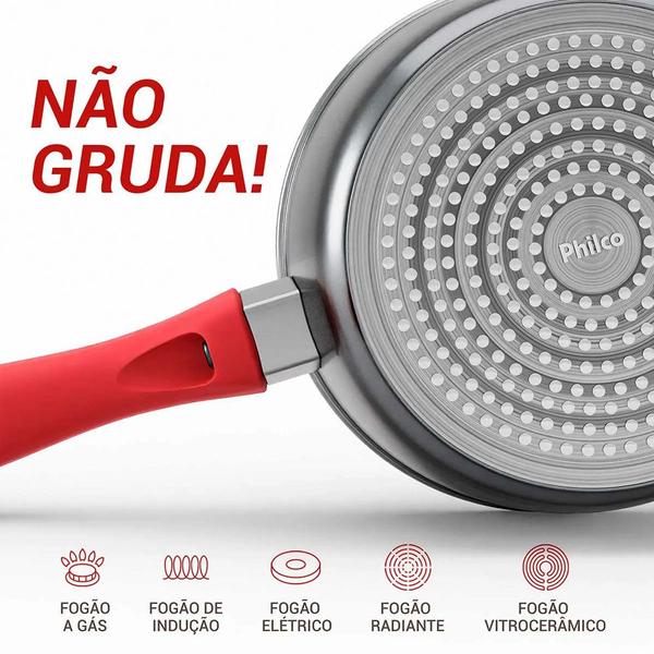 Imagem de Frigideira Philco Revestimento Redstone 1,7L