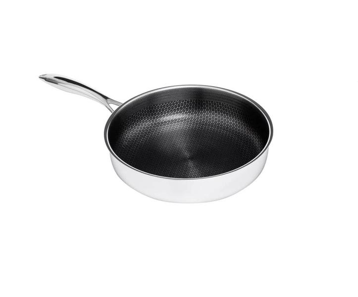 Imagem de Frigideira Reta Inox 28 cm 4,2 L com Tampa Hive 