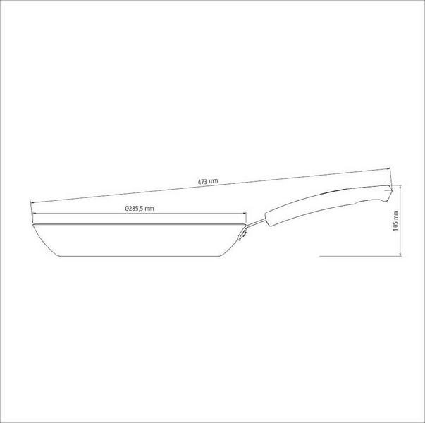 Frigideira Sicília Alumínio Revestimento Antiaderente Avelã 28 cm 2 L Tramontina Imagem de Frigideira Sicília Alumínio Revestimento Antiaderente Avelã 28 cm 2 L Tramontina