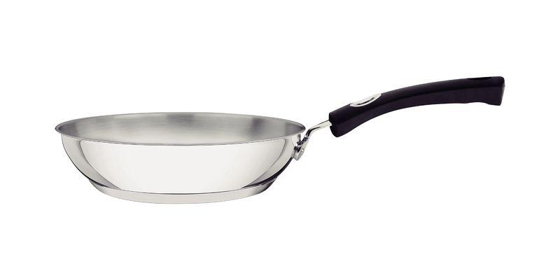 Frigideira Solar Silicone Rasa Aço Inox 24 cm 2,1 L Tramontina Imagem de Frigideira Solar Silicone Rasa Aço Inox 24 cm 2,1 L Tramontina