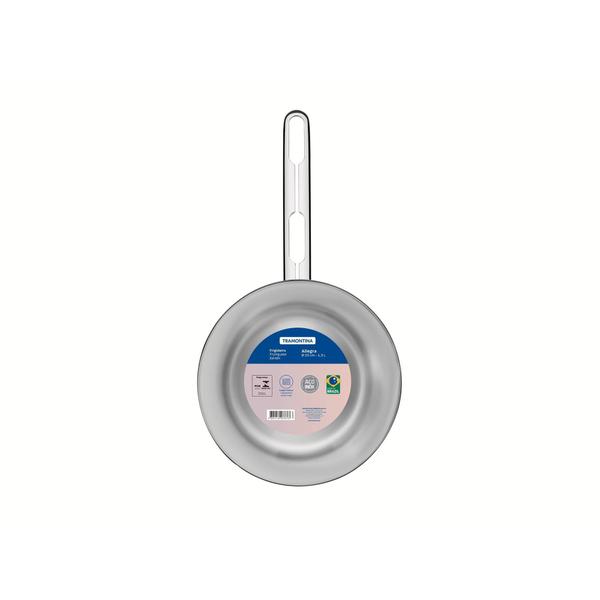 Frigideira Tramontina Allegra em Aço Inox com Fundo Triplo 20 cm 1,30 L Imagem de Frigideira Tramontina Allegra em Aço Inox com Fundo Triplo 20 cm 1,30 L