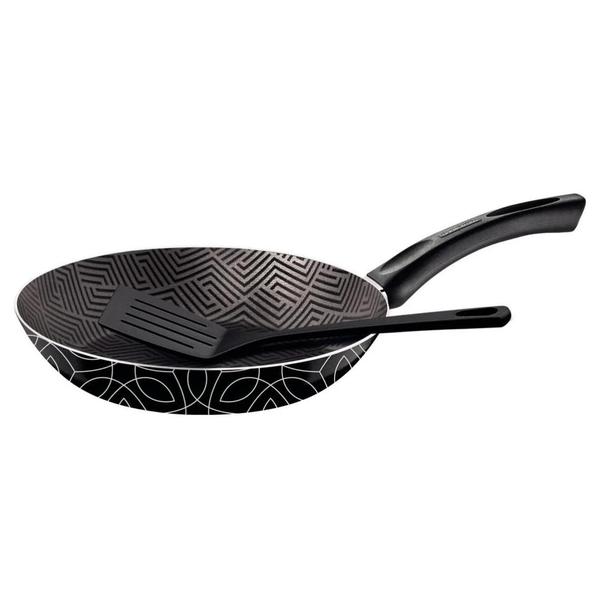 Frigideira Tramontina Antiaderente Avulsa 24cm 1,2 Litros + Espatula Paris Imagem de Frigideira Tramontina Antiaderente Avulsa 24cm 1,2 Litros + Espatula Paris