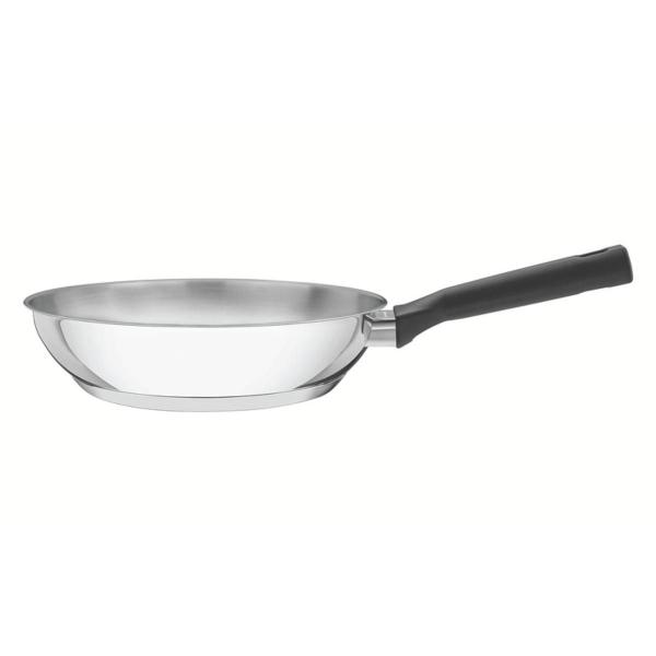 Imagem de Frigideira Tramontina Brava Baquelite Aço Inox 24 cm 2,1 L