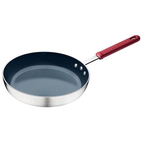 Frigideira Tramontina Profissional 24 cm 2 L em Alumínio Lixado e Rev. Interno Cerâmico Cabo Aço Inox Silicone 20885024 - TRAMONTINA S/A CUTELARIA Imagem de Frigideira Tramontina Profissional 24 cm 2 L em Alumínio Lixado e Rev. Interno Cerâmico Cabo Aço Inox Silicone 20885024