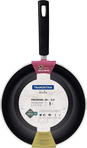 Frigideira Tramontina Sicília Alumínio Antiaderente Starflon Excellent Avelã 28 cm 2 L Imagem de Frigideira Tramontina Sicília Alumínio Antiaderente Starflon Excellent Avelã 28 cm 2 L