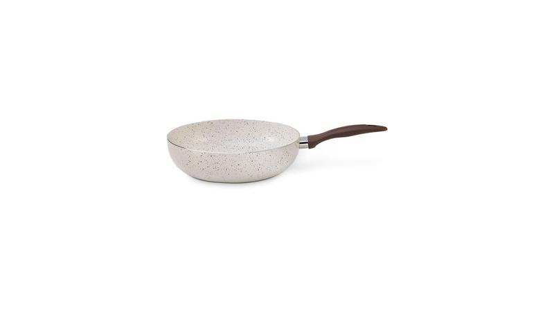 Frigideira wok antiaderente 24cm ceramic life 2l smart plus - BRINOX Imagem de Frigideira wok antiaderente 24cm ceramic life 2l smart plus - BRINOX