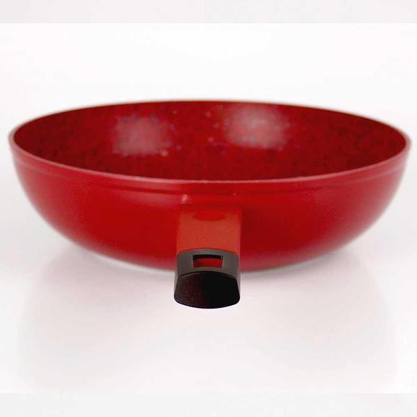 Frigideira Wok Antiaderente 28Cmx8Cm Stonechef Ruby Vermelho - Maxchef Imagem de Frigideira Wok Antiaderente 28Cmx8Cm Stonechef Ruby Vermelho