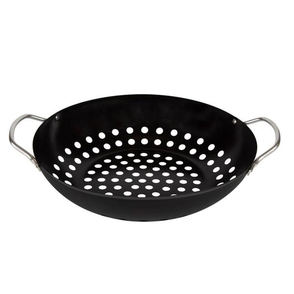 Frigideira Wok Antiaderente Para Grelhar - MOR Imagem de Frigideira Wok Antiaderente Para Grelhar - MOR
