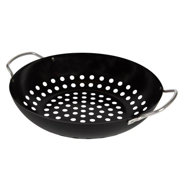 Frigideira Wok Antiaderente Para Grelhar - MOR Imagem de Frigideira Wok Antiaderente Para Grelhar - MOR