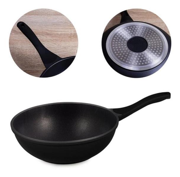 Imagem de Frigideira Wok Biocook Plus 28Cm Preto 76122928 Jomafe Unic