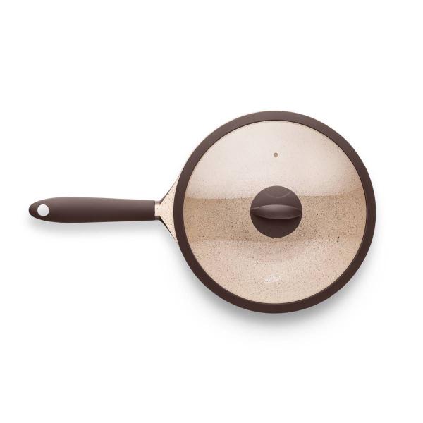 Imagem de Frigideira WOK Gourmet MTA Belga Cerâmica Topchef 28cm Alta Perfomance Antiaderente