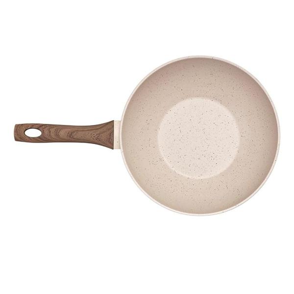 Imagem de Frigideira Wok Mimo Style Cook Marmol Fundo Triplo 28cm