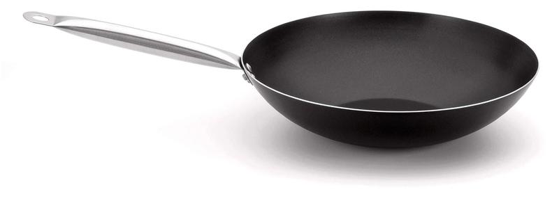 Imagem de Frigideira Wok Profissional Preta 34cm 5L com Revestimento