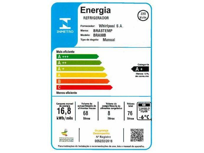 Imagem de Frigobar Brastemp 76L Amarelo Retrô BRA08