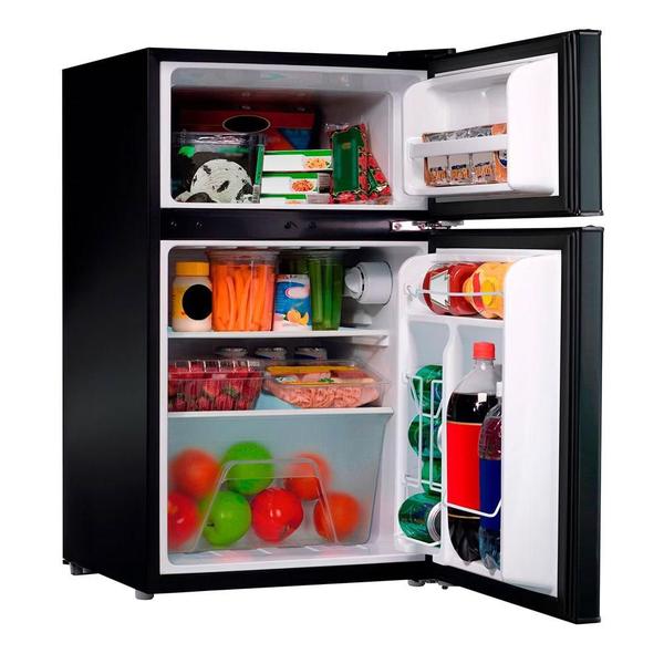 Imagem de Frigobar Mini Refrigerador E Congelador Ice Compact 88L Duplex Preto EFB140D 127V - EOS