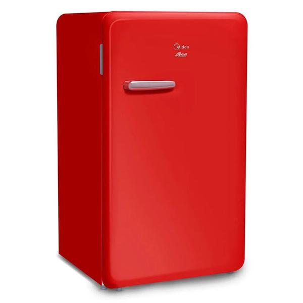 Imagem de Frigobar Retrô Midea 95 Litros Vermelho Rubi 220v