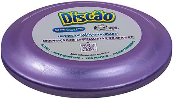 Imagem de Frisbee Discão Pet Games Brinquedo Interativo Para Cães -  Roxo