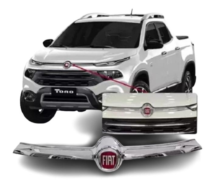 Imagem de Friso Da Grade Dianteira Do Radiador Fiat Toro Original