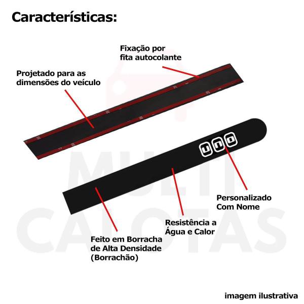 Imagem de Friso Lateral Borrachão Novo Uno 11 A 21 4 Portas 671A