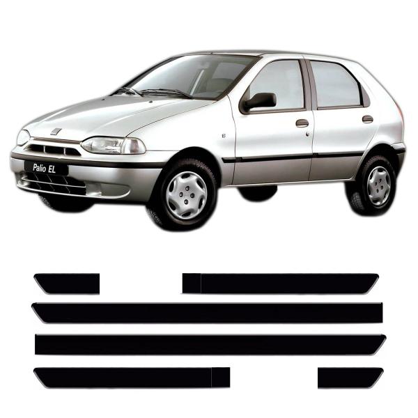 Imagem de Friso Lateral Fiat Palio 1996 a 2000 4 Portas 691a