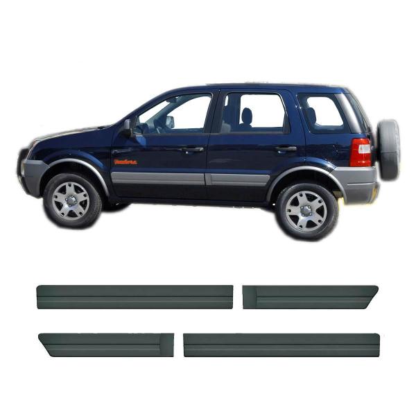 Imagem de Friso Lateral Ford Ecosport Freestyle 2003 2007 Cinza 1803A