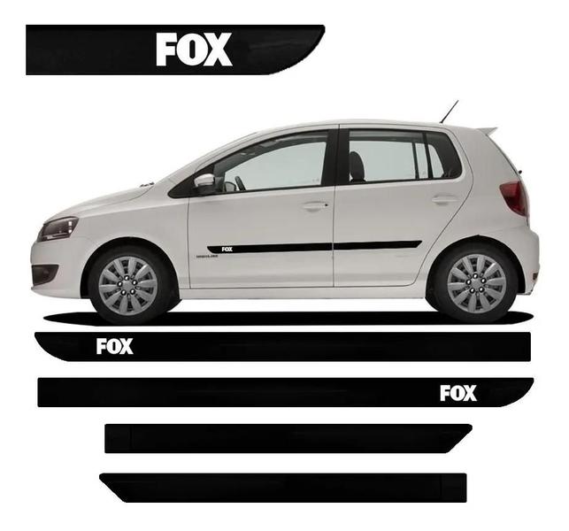 Imagem de Friso Lateral FOX 4 PORTAS TIPO BORRACHÃO AUTOCOLANTE TODOS