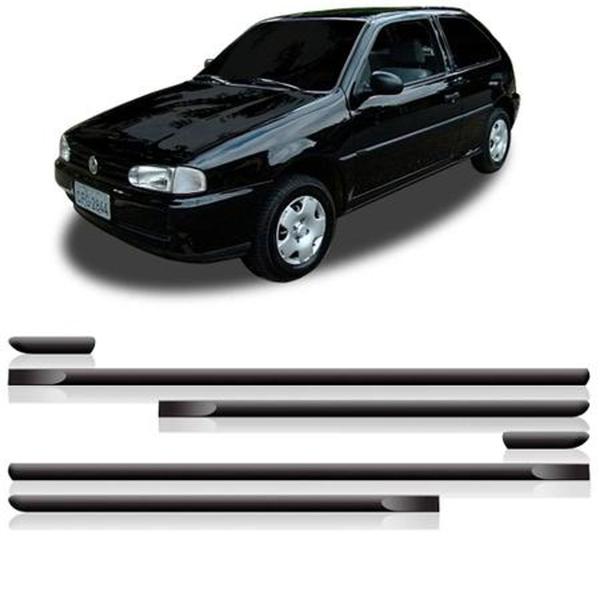 Imagem de Friso Lateral Gol/parati Cl Mi 1998 A 2000 4p - Kit 6 Peças