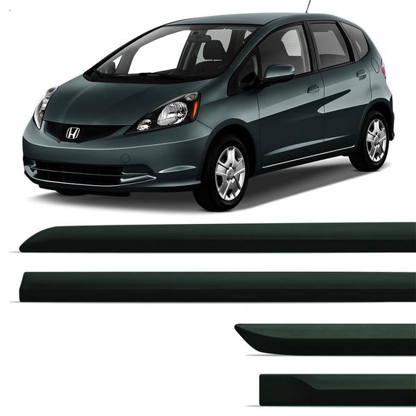 Imagem de Friso Lateral Honda Fit City 2004 2005 2006 2007 2008 2009 2010 2011 2012 2013 2014 Verde Vermont