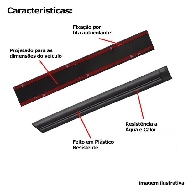 Imagem de Friso Lateral Largo Fiat Premio 85 A 94 4 Porta Mod Original