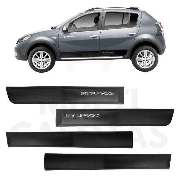 Imagem de Friso Lateral Renault Sandero Stepway 2009 A 2014 Com Nome