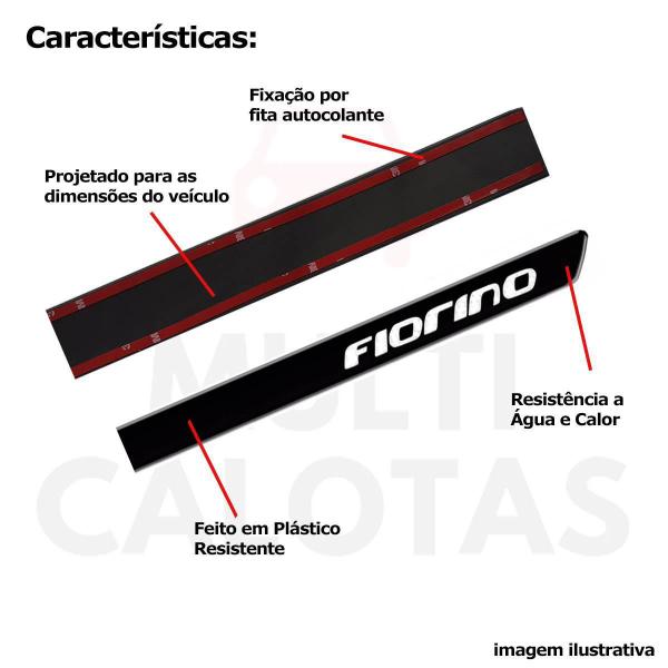 Imagem de Friso Lateral T Nova Fiorino Com Nome