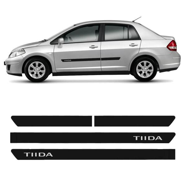 Imagem de Friso Lateral Tiida Sedan 2008 A 2013 Com Nome