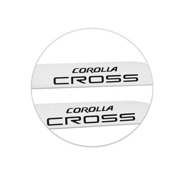 Imagem de Friso Lateral Toyota Corolla Cross 2021 2022 Branco Polar