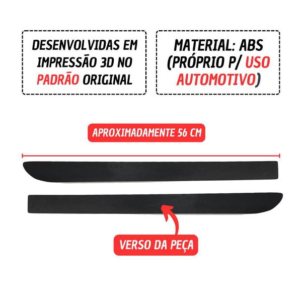 Imagem de Friso Lateral Traseiro Gol E Parati Gti Gls Glsi Bola