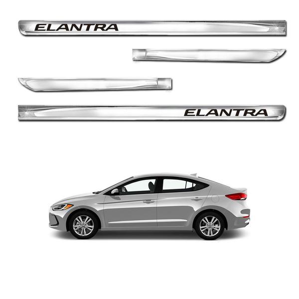 Imagem de Friso Lateral X-Treme Elantra Todos os Anos Cromado Personalizado 4 Portas