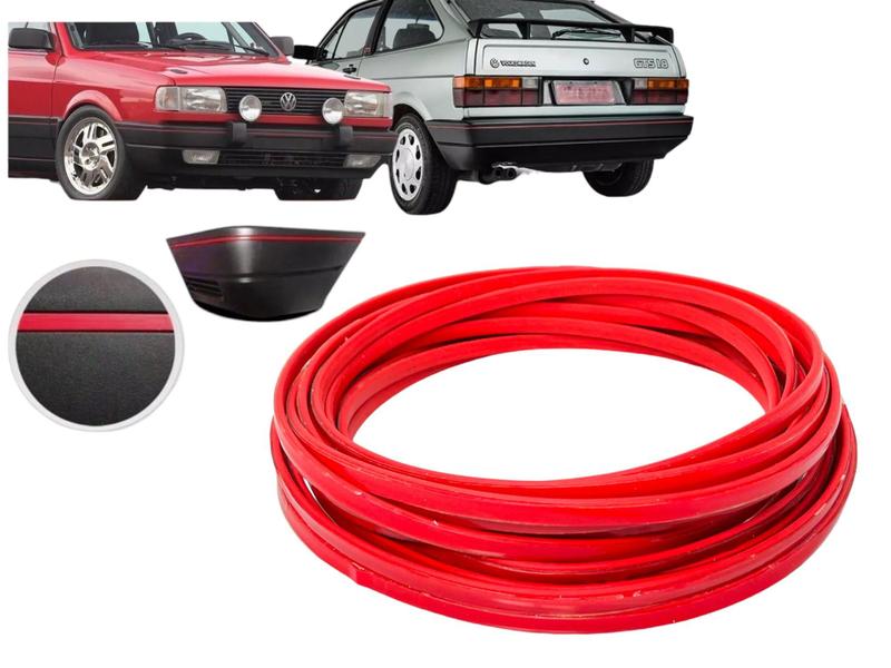 Friso para choque gol gti gts auto adesiva 10 metros - JAHU Imagem de Friso para choque gol gti gts auto adesiva 10 metros