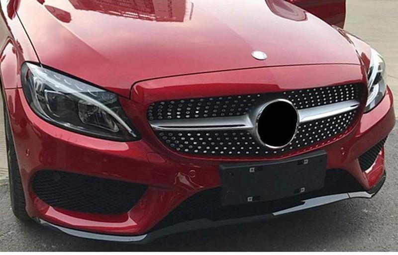 Friso Parachoque Dianteiro Mercedes C200 C250 C300 De 2015 À 2018 Preto - Direito - HD Imagem de Friso Parachoque Dianteiro Mercedes C200 C250 C300 De 2015 À 2018 Preto - Direito