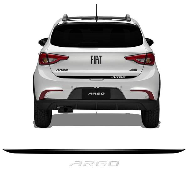 Imagem de Friso Porta Malas Resinado Fiat Argo 2017/2022 + Emblema