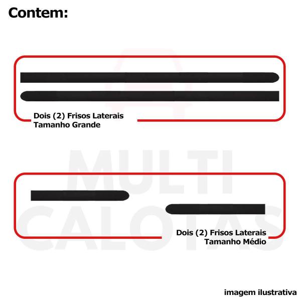 Imagem de Friso Protetor Borrachão Lateral Fit 2004 A 2014