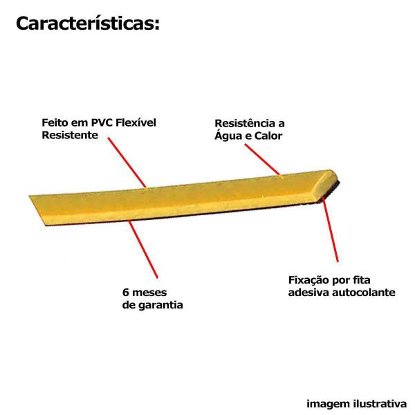 Imagem de Friso Universal 6M Parachoque Grade Amarelo