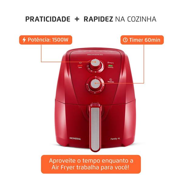 Imagem de Fritadeira a Ar MondiaL - AFN-40-FR