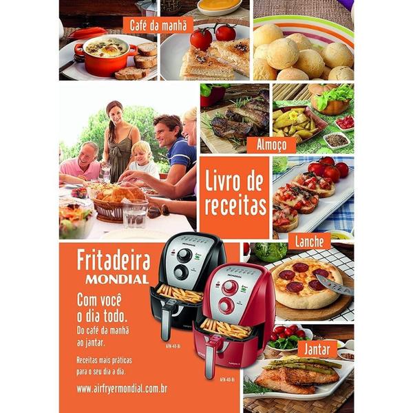 Imagem de Fritadeira a Ar Mondial Family Inox 1500W AFN-40-BI 4L