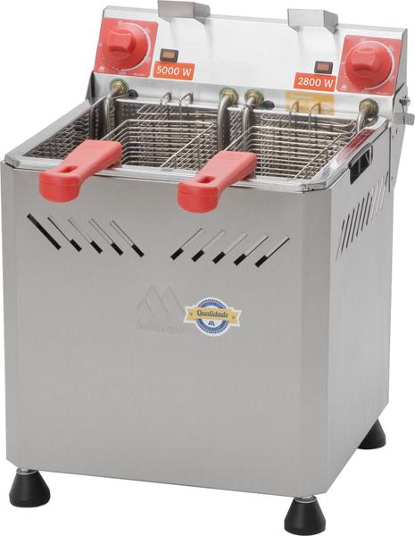 Imagem de Fritadeira Água E Óleo 25 Litros 7800w Marchesoni Mesa 220v