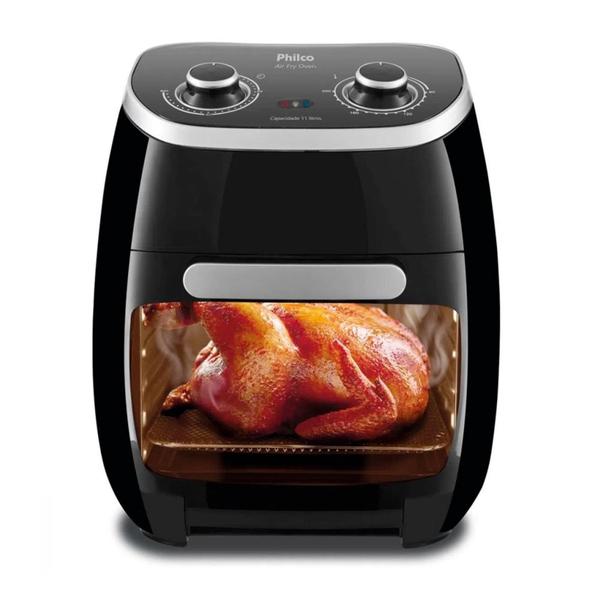 Imagem de Fritadeira Air Fry Oven Philco Fritadeira e Forno 11 Litros Preta 110V OU 220V