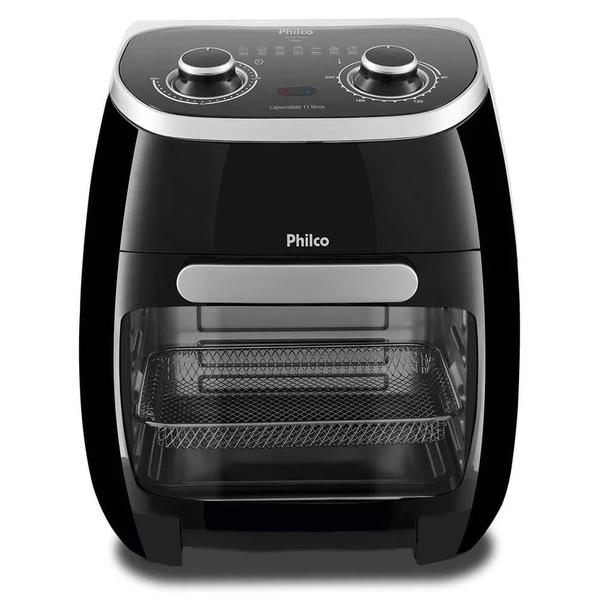 Fritadeira Air Fry Philco 11 Litros Oven Preta PFR2000P - 127 Volts Fritadeira Air Fry Philco 11 Litros Oven Preta PFR2000P - 127 Volts