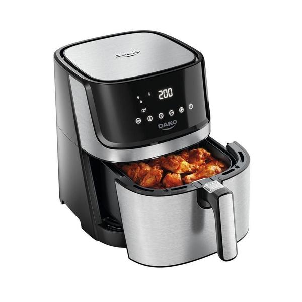 Imagem de Fritadeira Air Fryer 5 Litros Com Painel Digital Dako Preto 220V